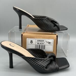 NEW Journee Collection Women’s Greer Tru Comfort Dress Sandals Black Size 8